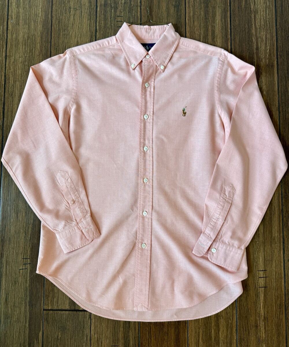 Polo Ralph Lauren Button Down Shirt Classic Fit Excellent Size Medium